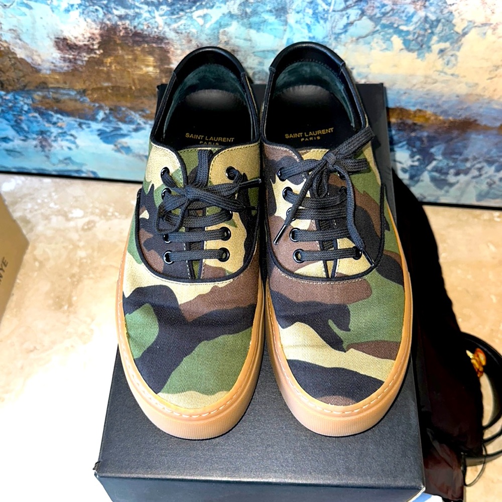 Venice Camo Canvas Sneakers